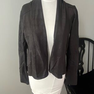 nydj Faux Suede Cardigan